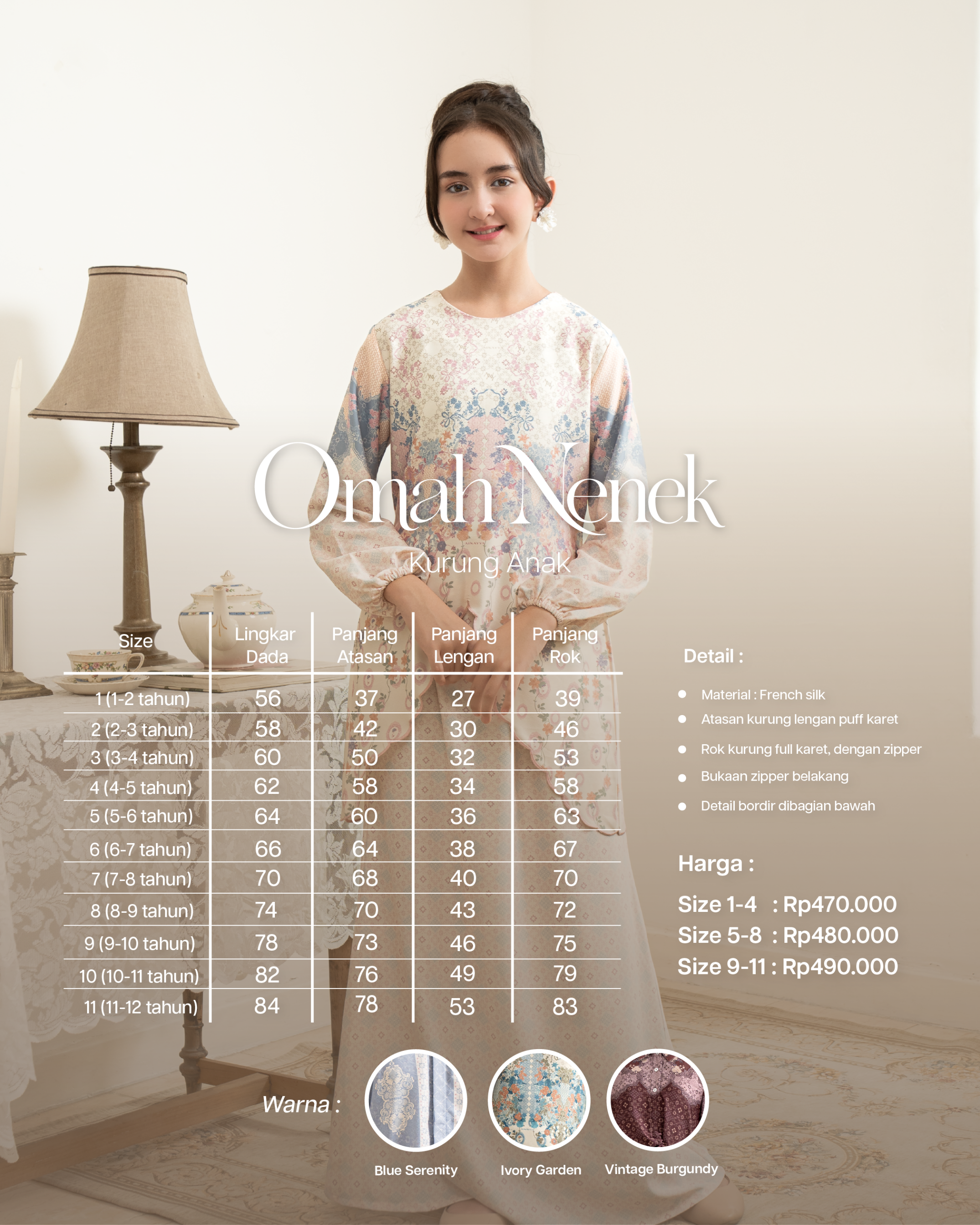 PO Omah Nenek Kurung Anak in Ivory Garden