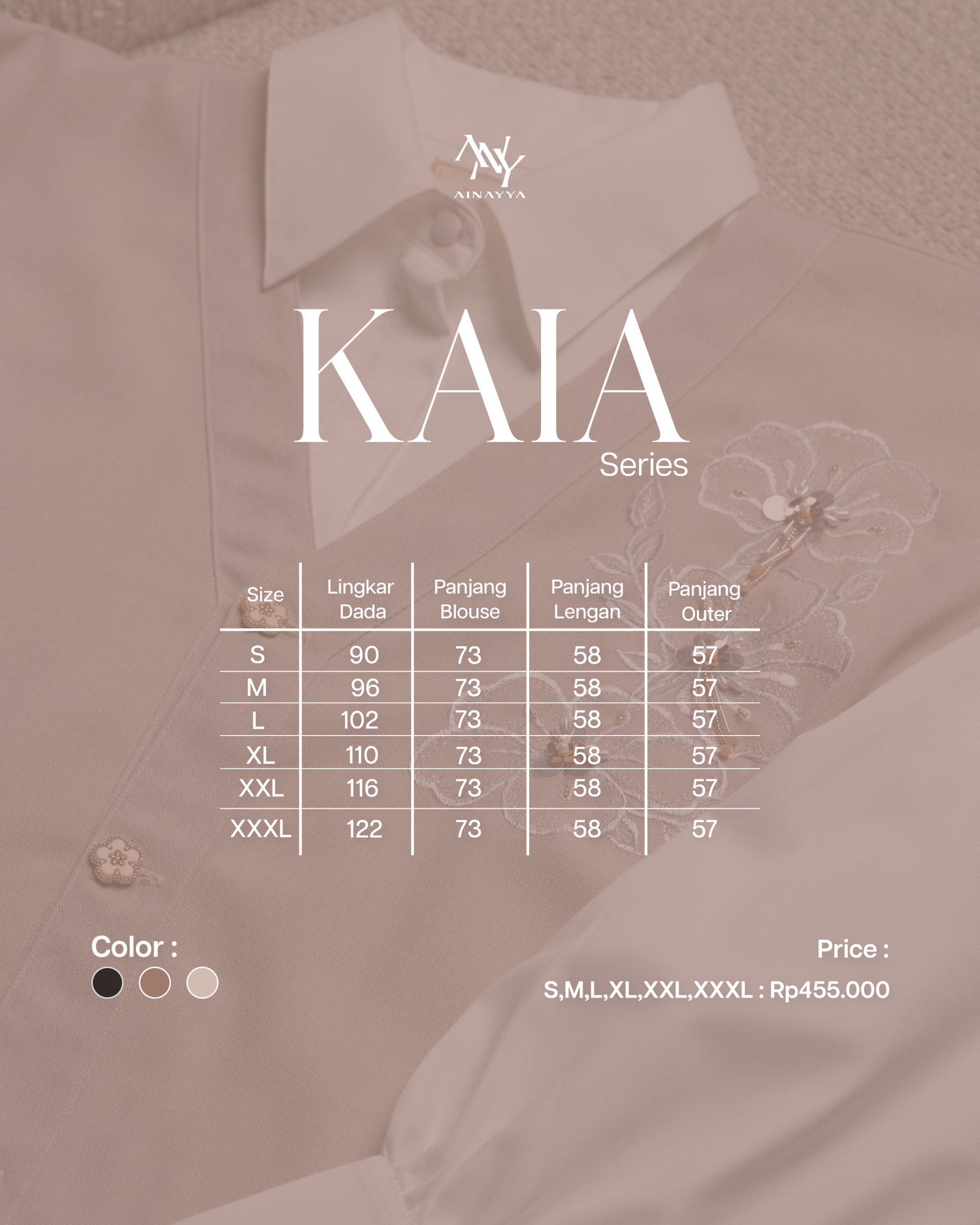 Kaia Set In Armor Black