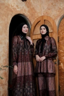 Gamila Dress in Brunette