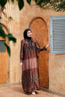 Gamila Dress in Brunette
