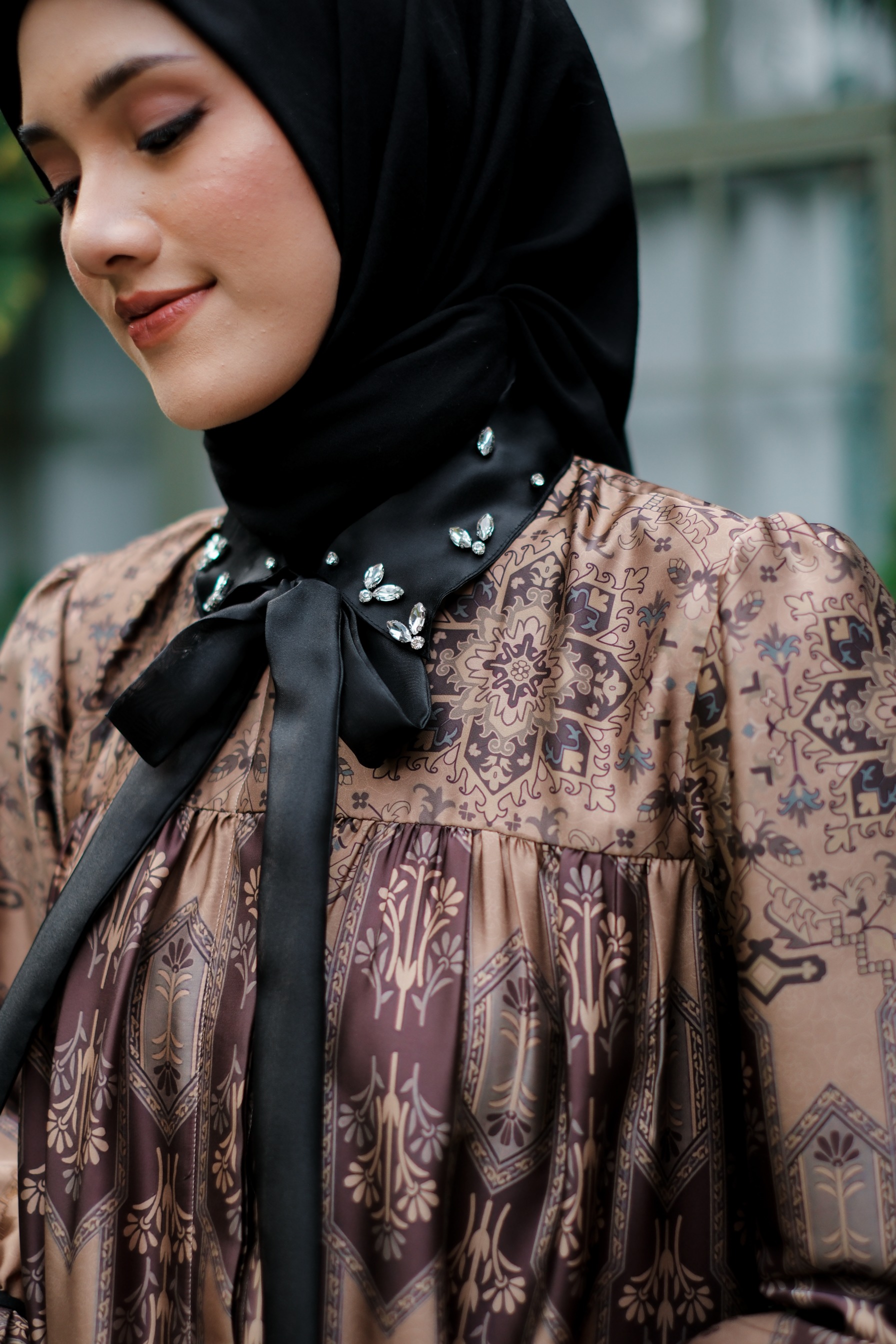 Gamila Dress in Champagne Gold