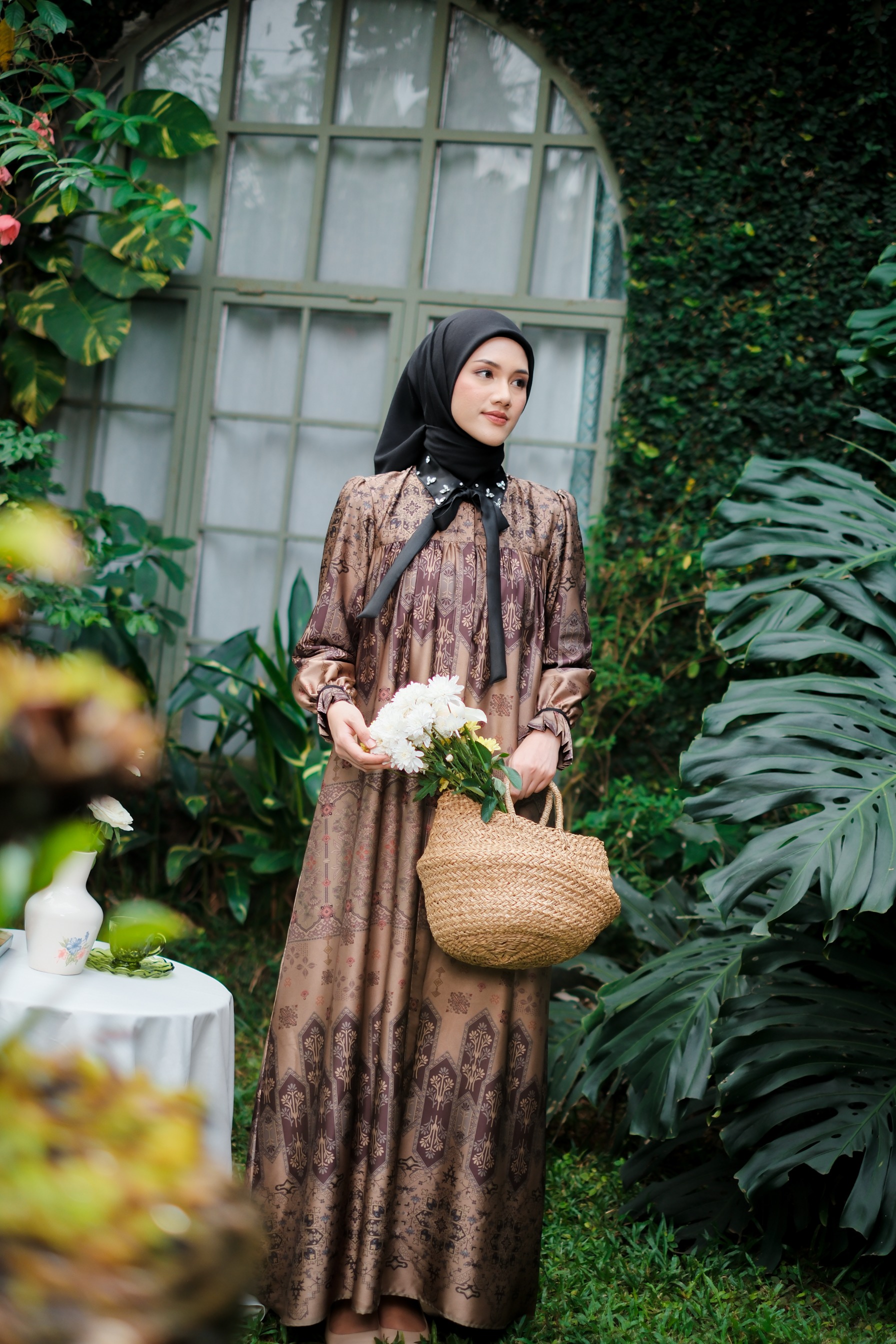 Gamila Dress in Champagne Gold