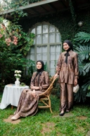 Gamila Dress in Champagne Gold