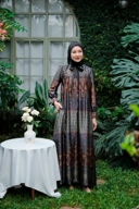 Gamila Dress in Baritone Blue