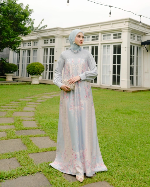 Image of PO Juwita dress in Delicate Blue
