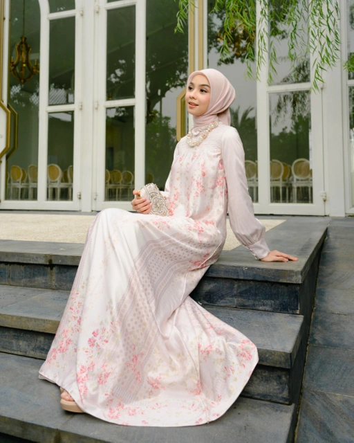 Image of PO Juwita Dress in Gardenia