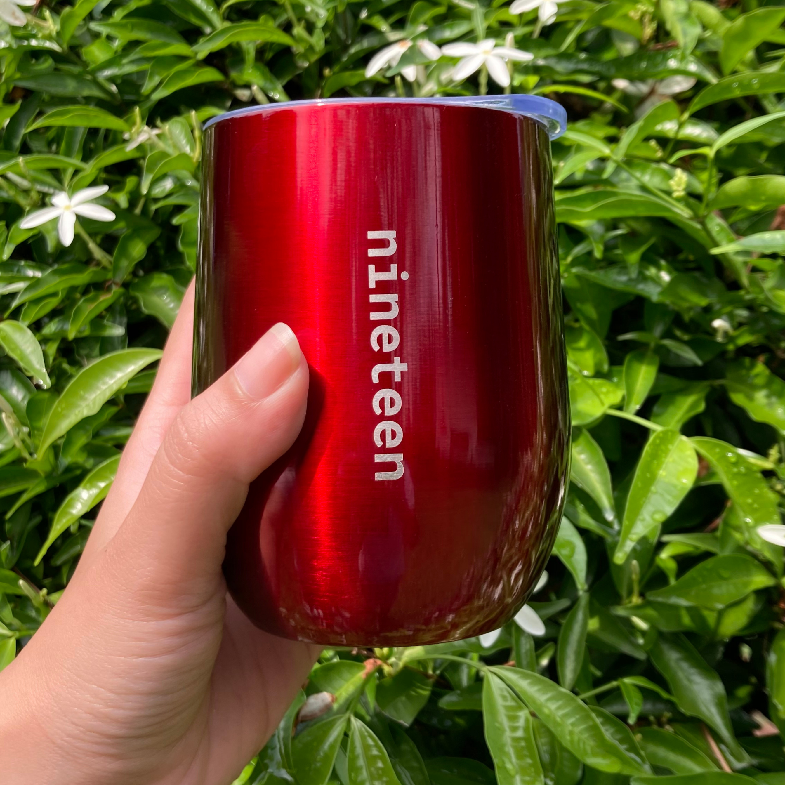 nineteen Arc Vacuum Insulated Tumbler 350ml - Crimson