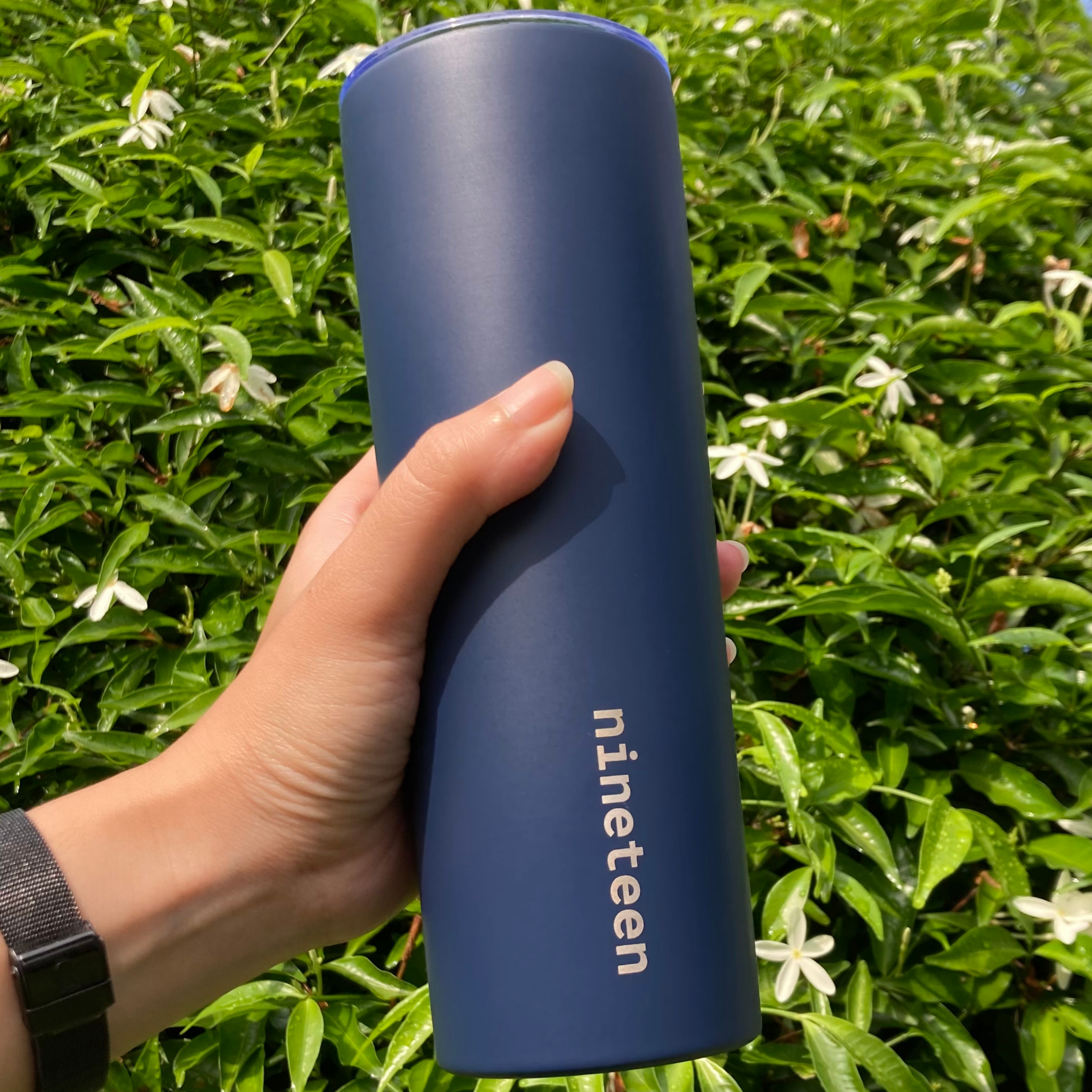 nineteen Cylinder Vacuum Insulated Tumbler 600ml - Aegean