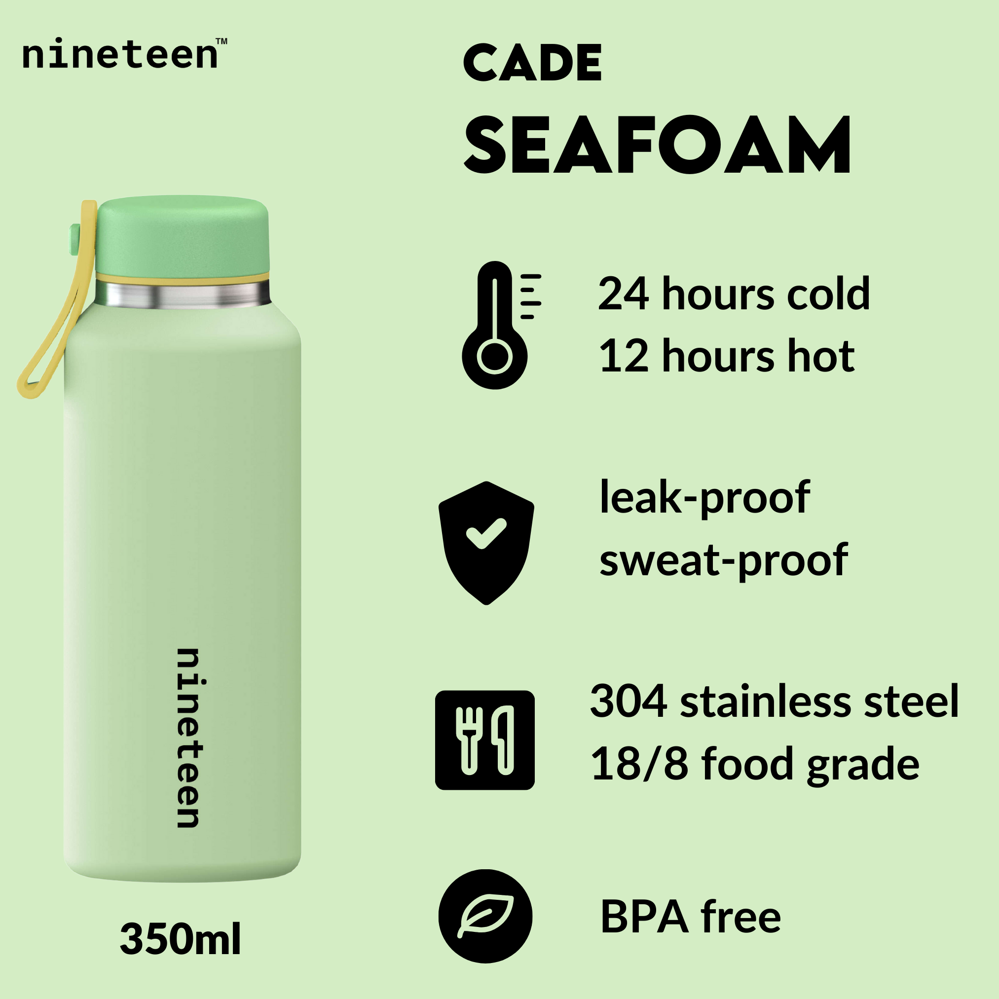 CADE 350 ml - Seafoam