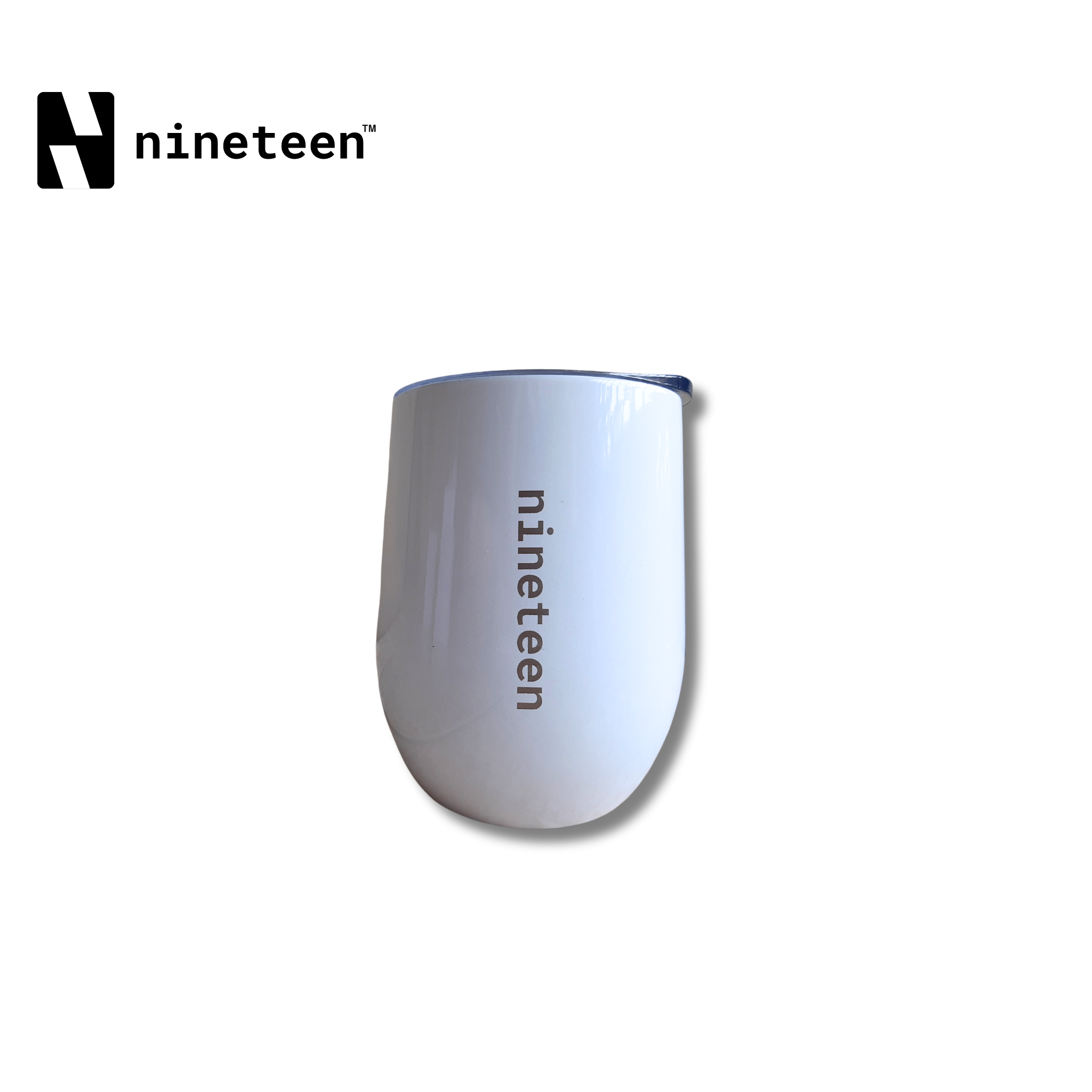 nineteen Arc Vacuum Insulated Tumbler 350ml - Swan