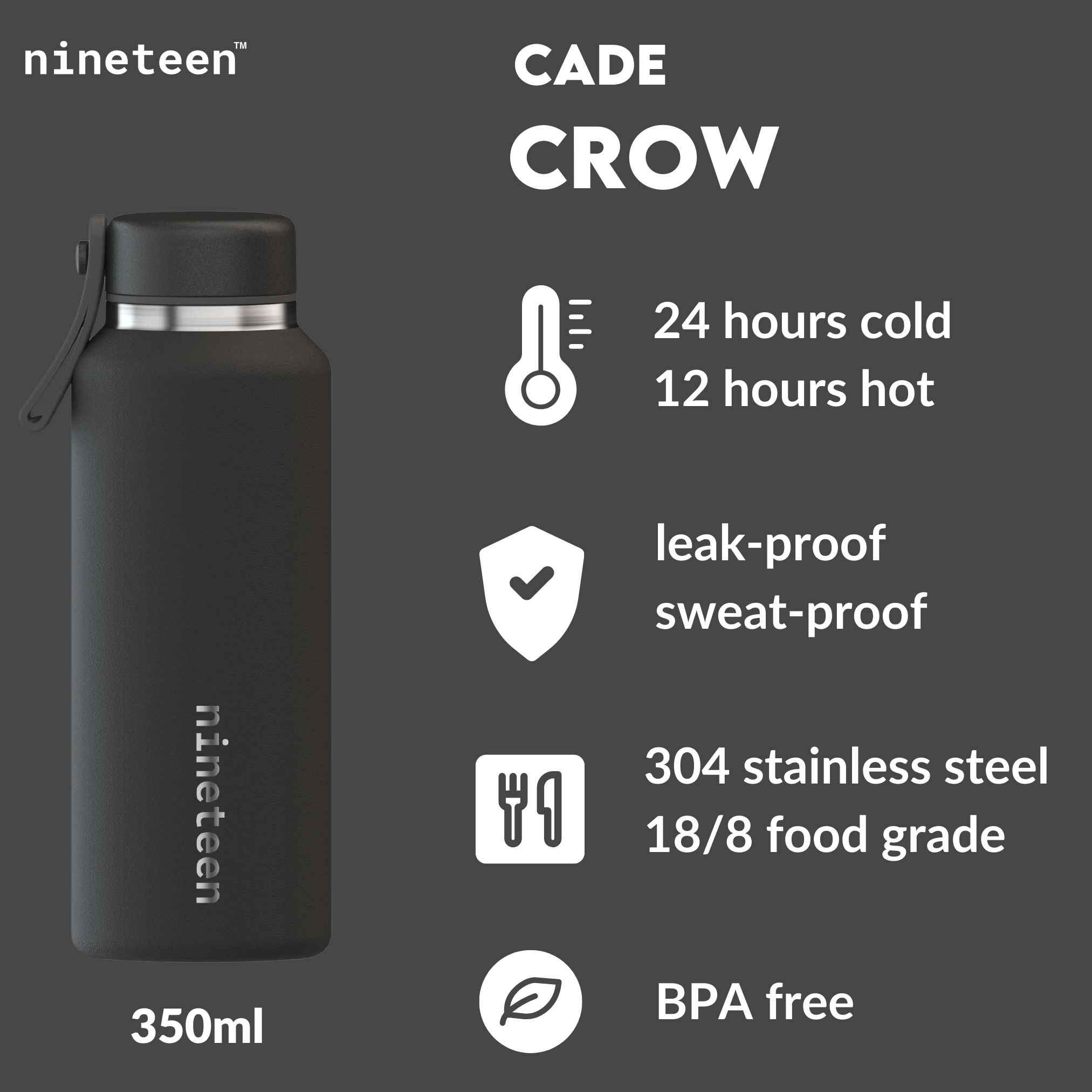 CADE 350 ml - Crow