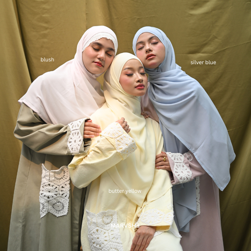 Frostee Pashmina Bandana Pashban | Khimar Bandana Semi Instant Syar’i Chiffon Air Technology