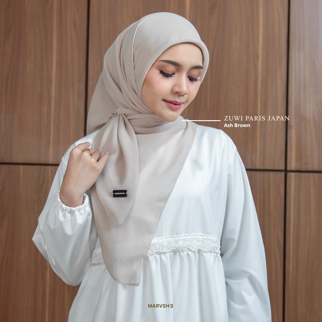 ZUWI PARIS JAPAN ORIGINAL HIJAB EXCLUSIVE - MARVSHE