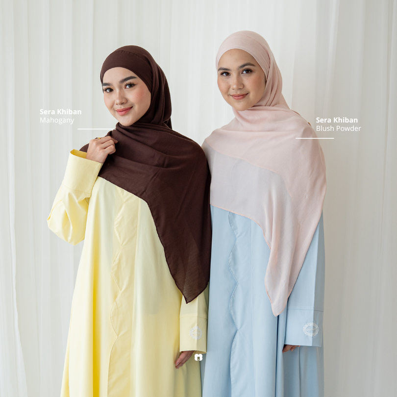 Sera French Square Khimar Bandana Khiban MARVSHE
