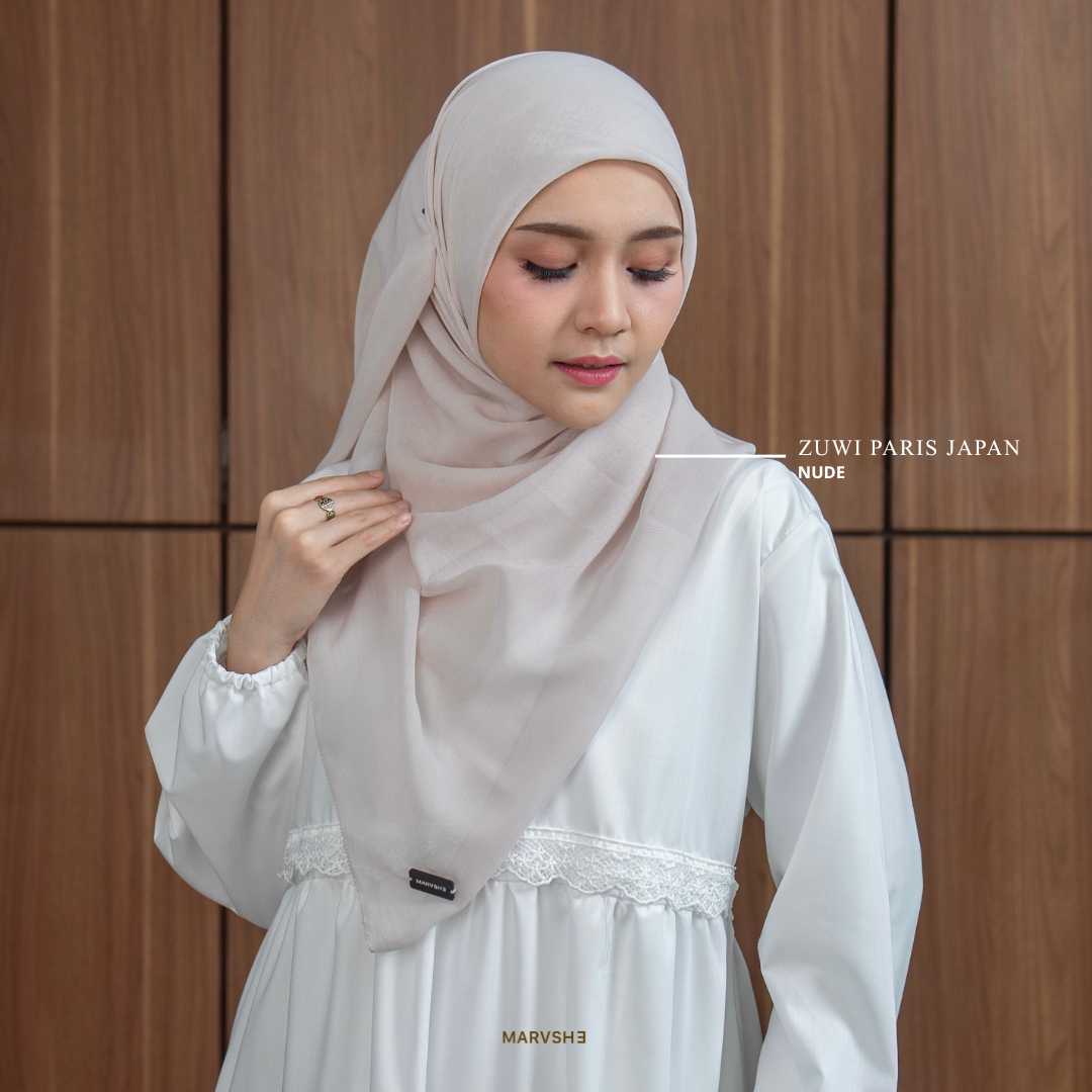 ZUWI PARIS JAPAN ORIGINAL HIJAB EXCLUSIVE - MARVSHE