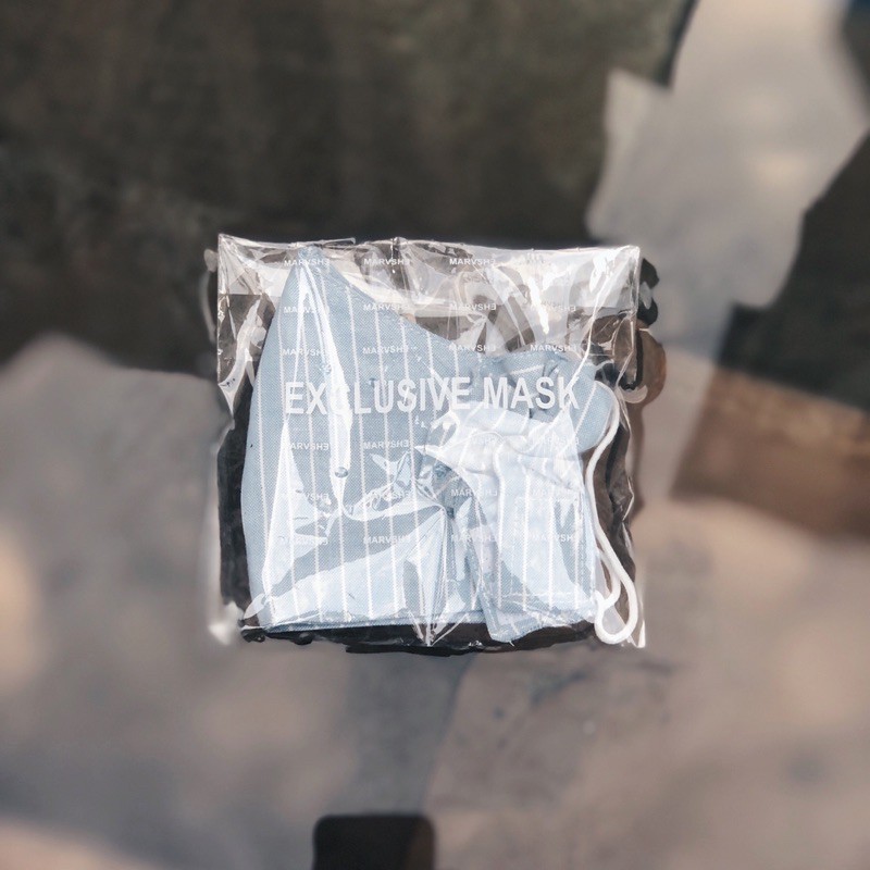 exclusive mask & totebag from marvshe