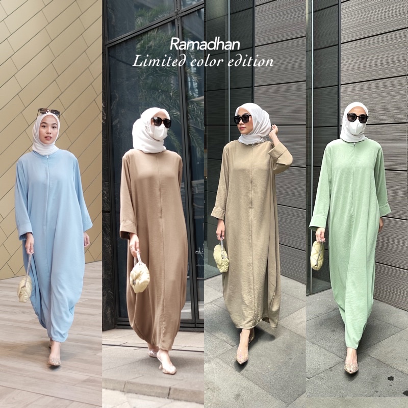 Kaslan Kaftan Abaya Limited Color Edition - Marvshe