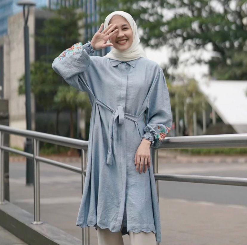 Levronka Tunic Wave Cutting - Marvshe