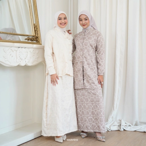 Image of Aduhai One Set Tunik dan Bouse cheongsam Baju Raya - Marvshe