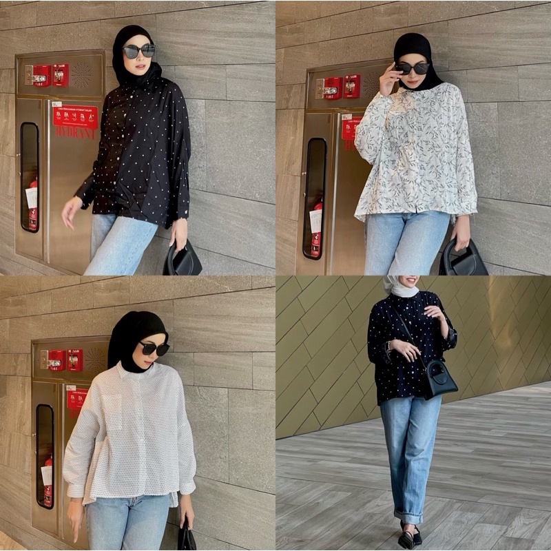 Fancy oversized shirt pattern series - marvshe