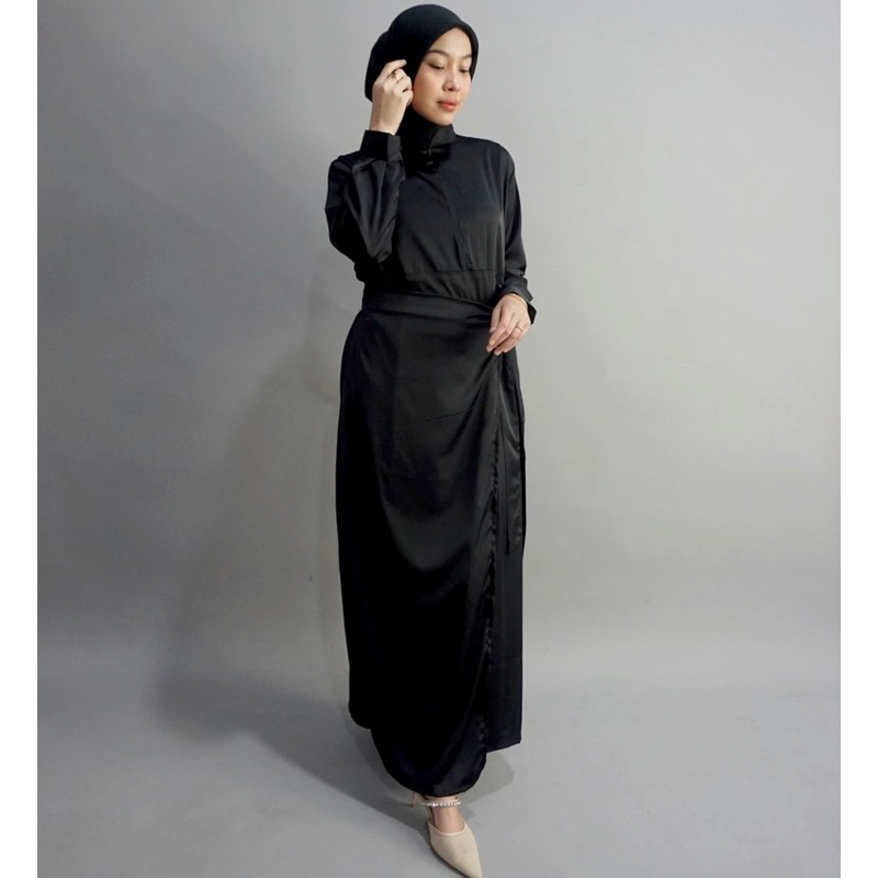 Halla Wrap Dress Marvshe