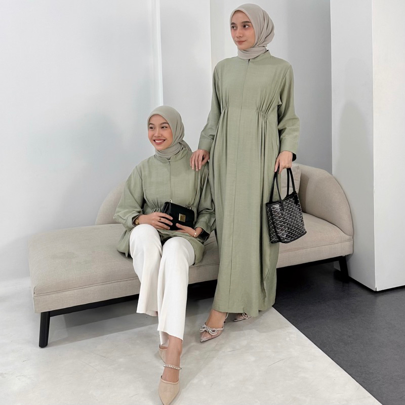 Gaslan Abaya Dress - Marvshe