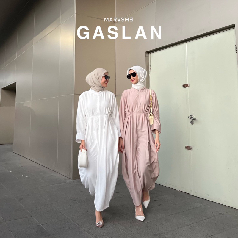 Gaslan Abaya Dress - Marvshe