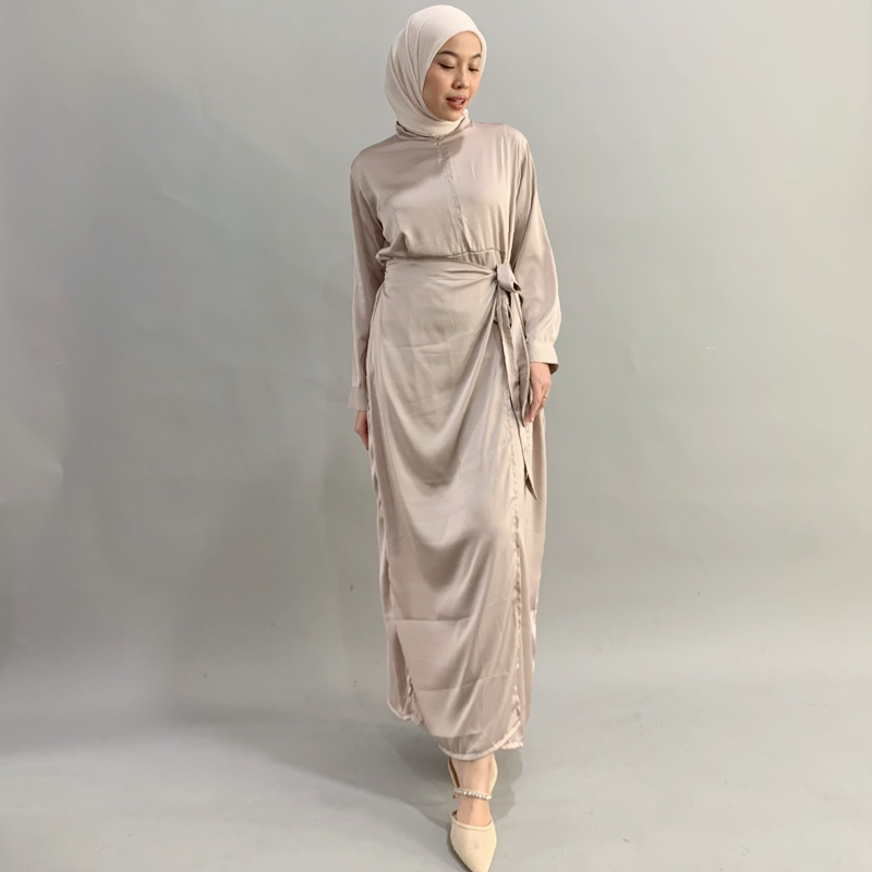 Halla Wrap Dress Marvshe