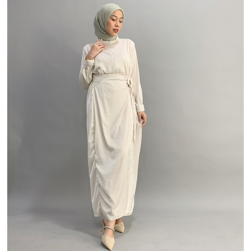 Halla Wrap Dress Marvshe