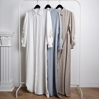 Levronka Dress Abaya Bordir - MARVSHE