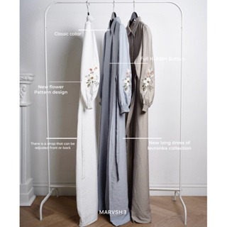 Levronka Dress Abaya Bordir - MARVSHE
