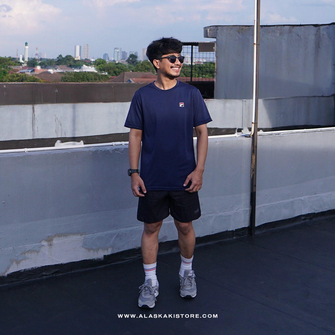 Running Tshirt Navy FL4004