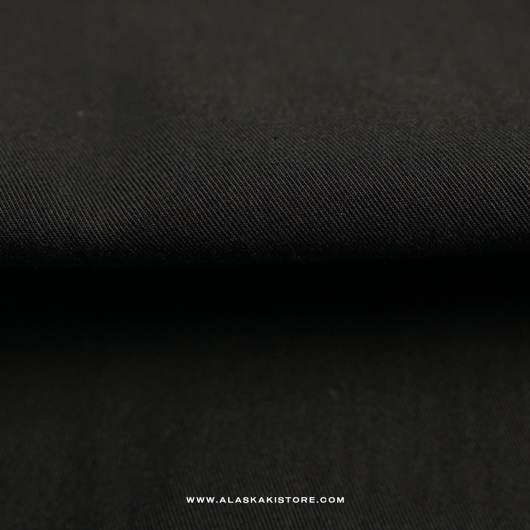 Collarless Long Sleeve Shirt Black GL2001