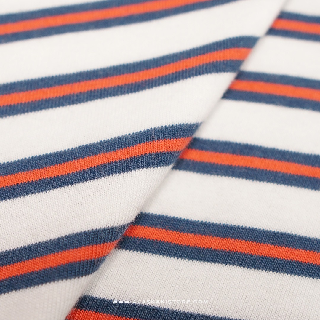 Stripe T-shirt White Red GF4044
