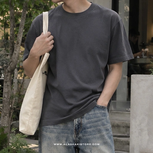 Boxy Tees by Common Issue Dark Grey CI4056