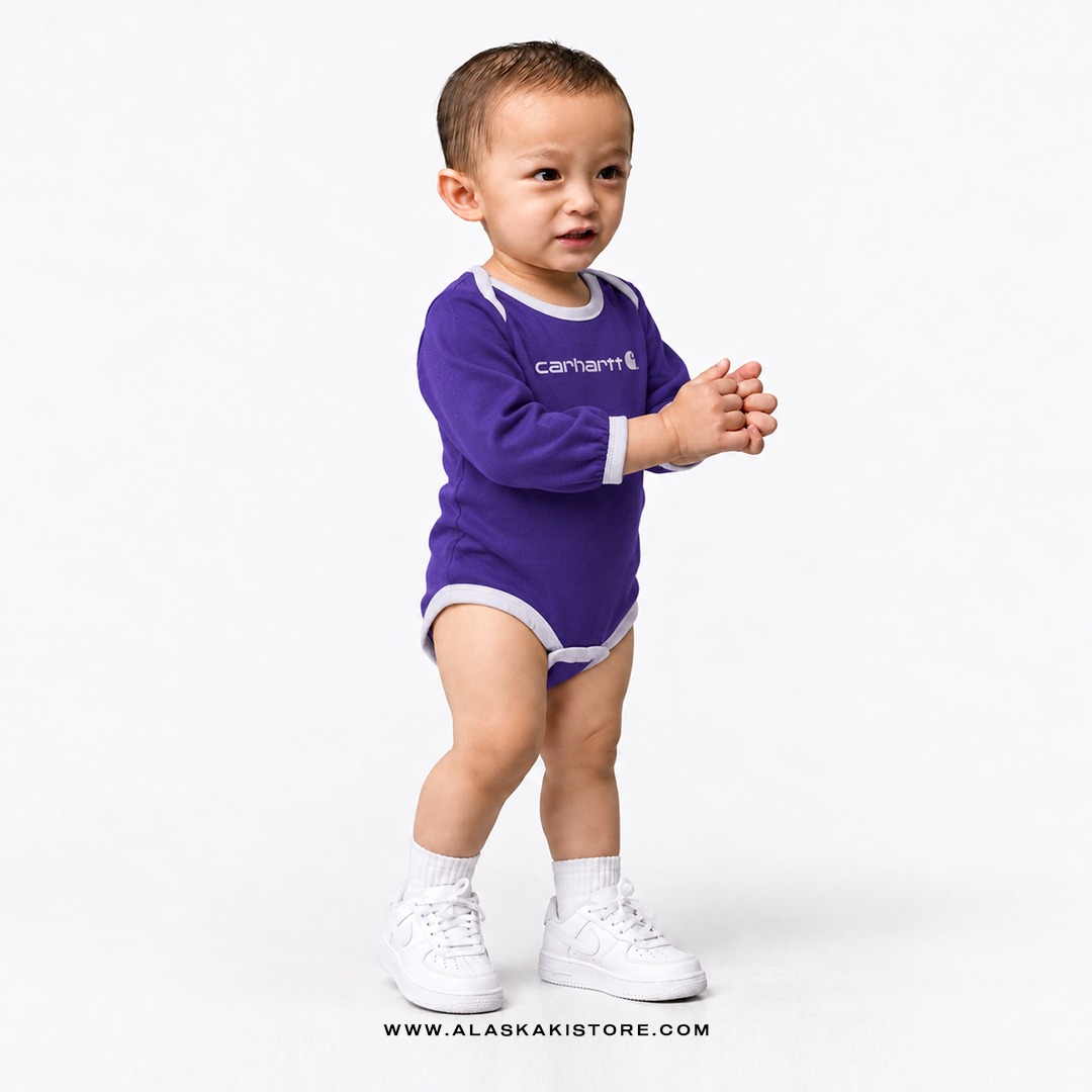 Longsleeve Baby Jumper Purple CR4015