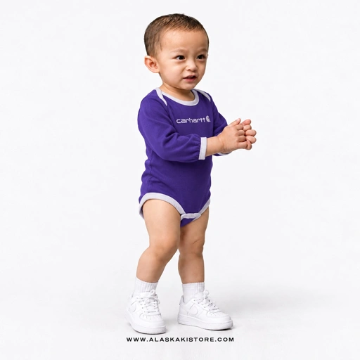 Longsleeve  Baby Jumper Purple CR4015
