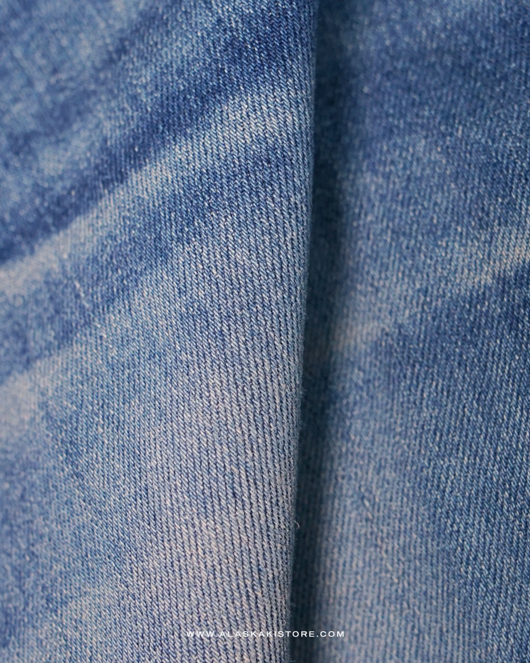Slim Straight Jeans Blue Washed UQ5038