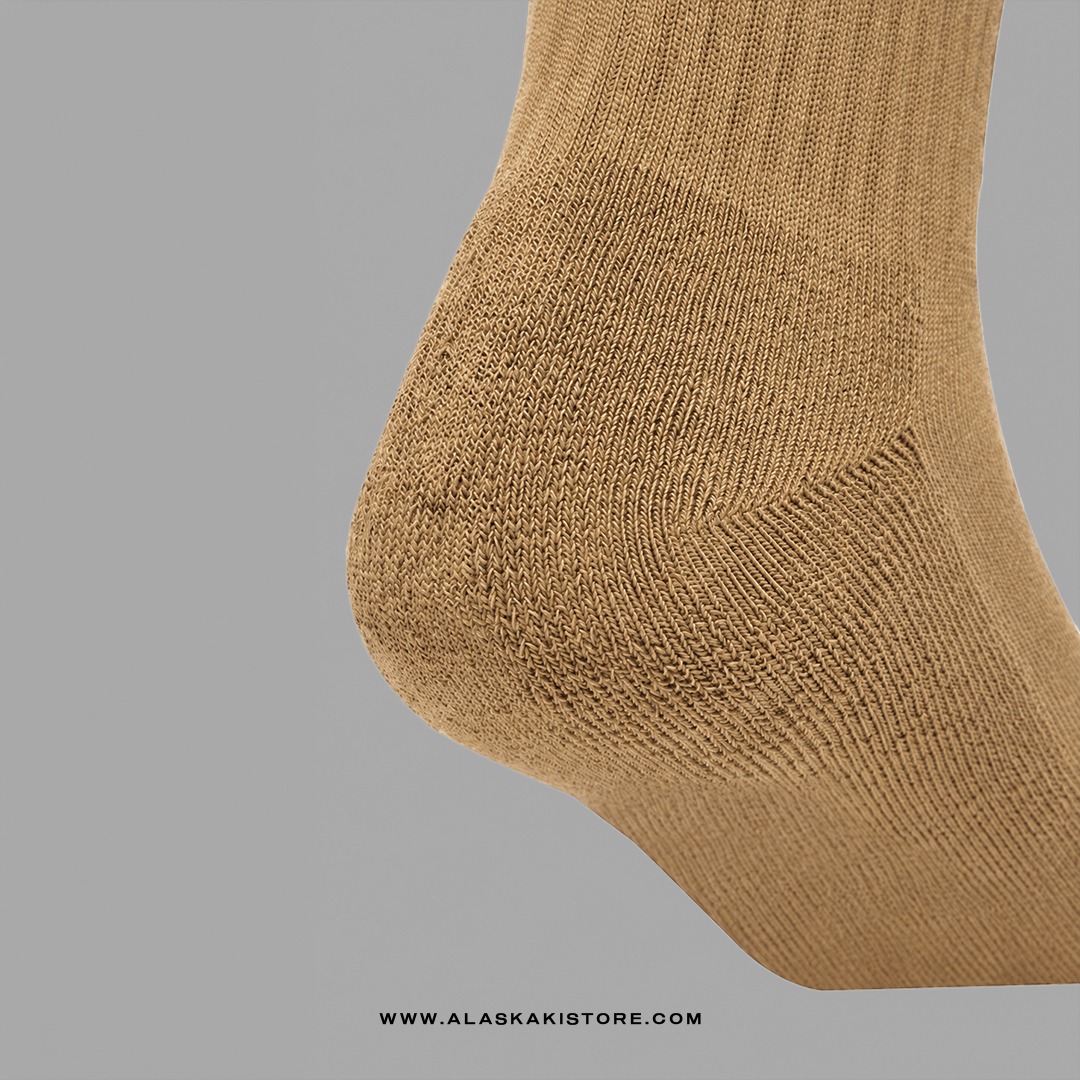 Trefoil Crew Socks Brown AD9017