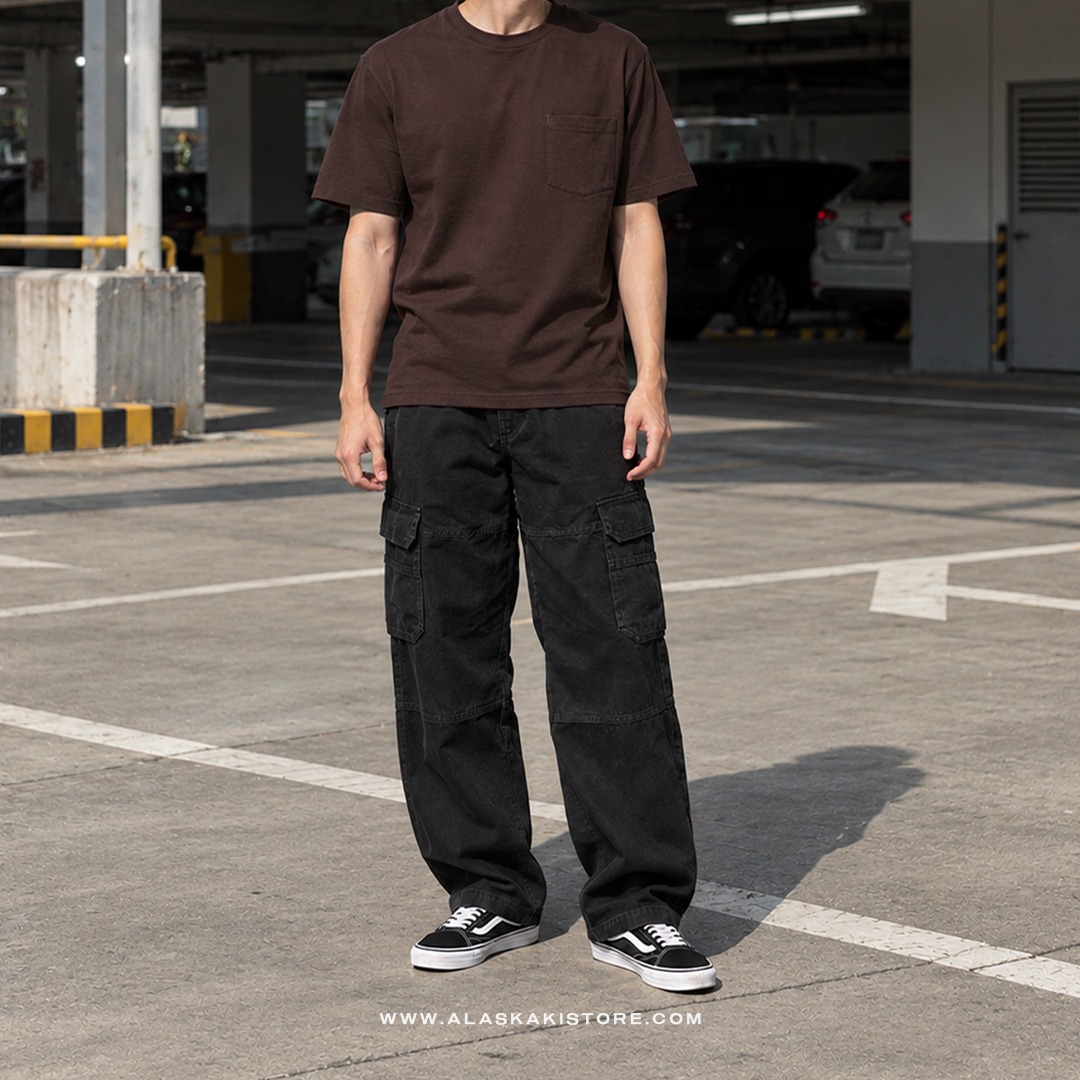 Heavyweight Oversized Tees Dark Brown CI4058