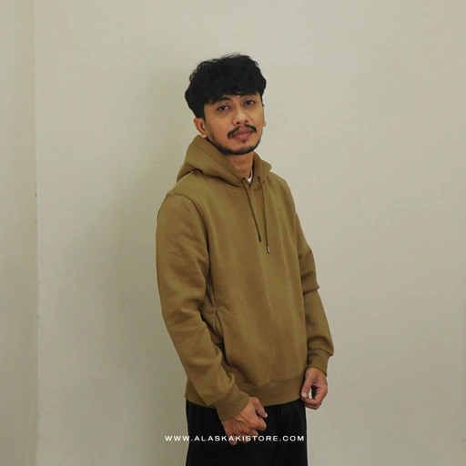 Image of Pullover Hoodie Brown HM1125