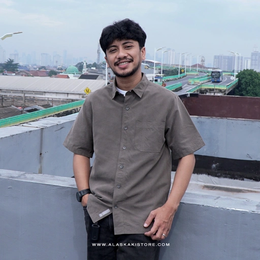 Image of Pucker Dry Short Sleeve Shirt Olive RR2004