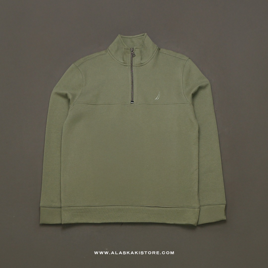 Half Zip Sweatshirt Green NC1015