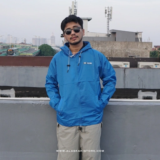 Image of Windbreaker Jacket Blue CD1001