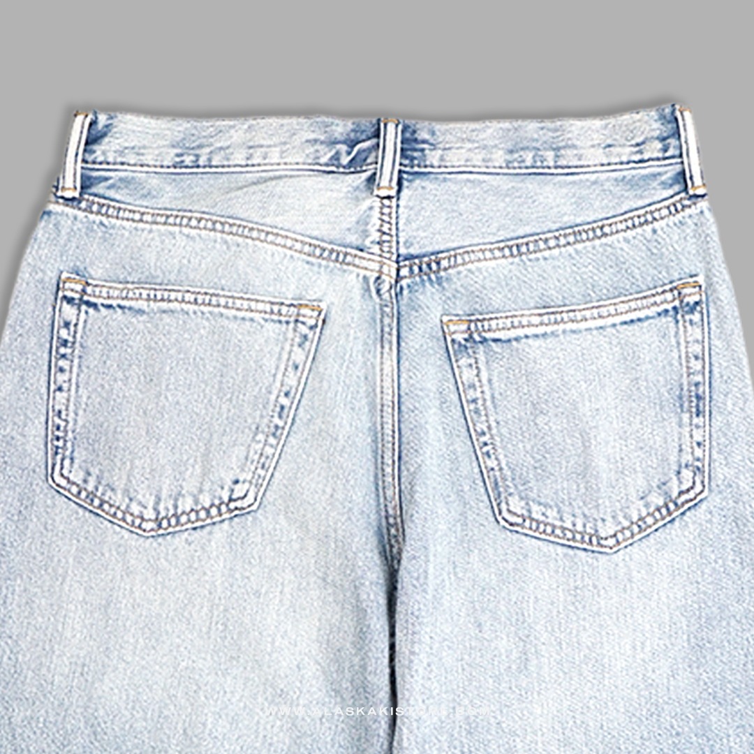 Loose/Relaxed Fit Jeans Light Washed GA5025