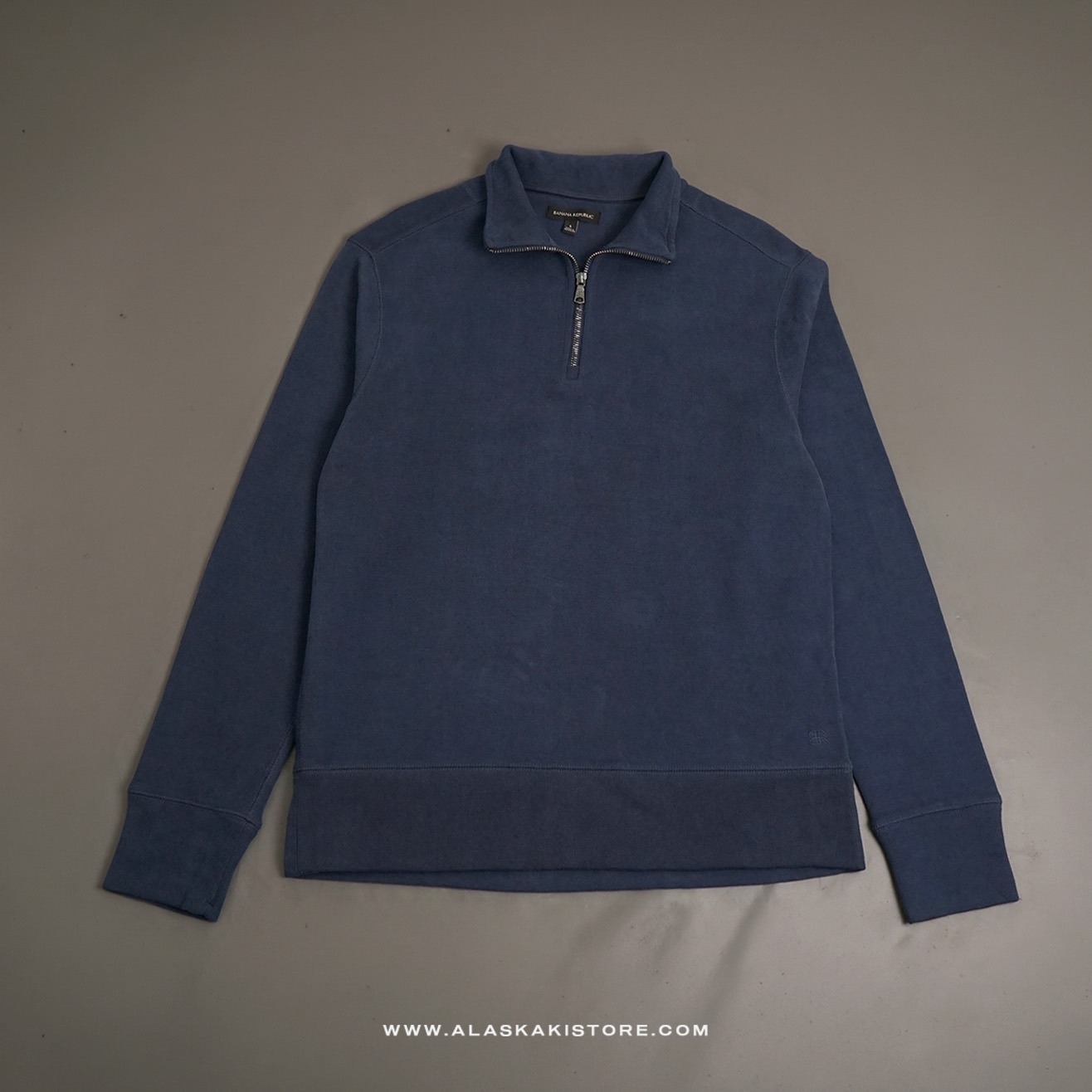 Half Zip Sweatshirt Navy BR7001