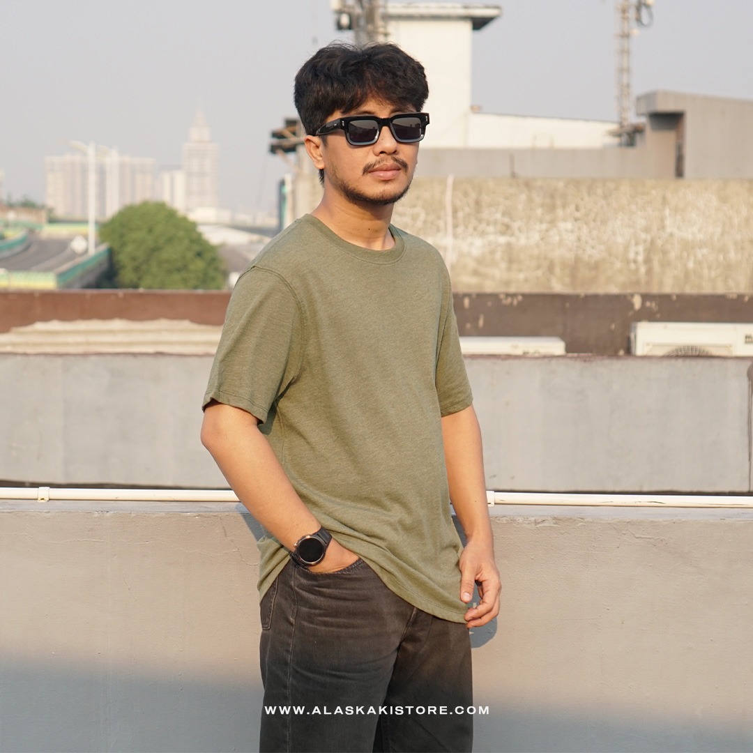 Standard Fit T-shirt Heather Green GF4047