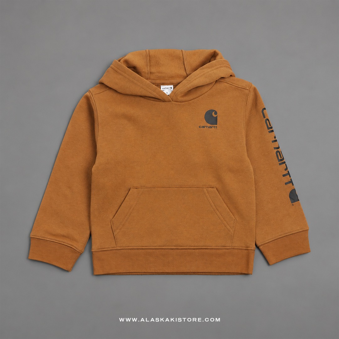 Pullover Hoodie Toddler Brown CR1025