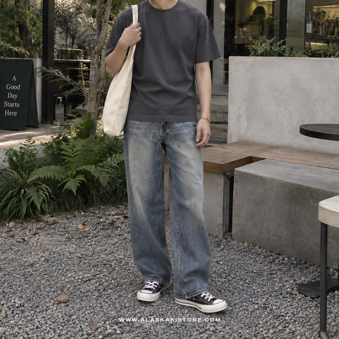 Boxy Tees by Common Issue Dark Grey CI4056