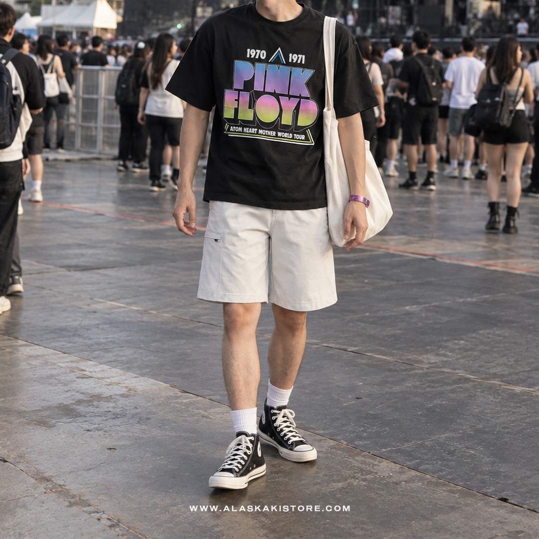Cargo Short Pants Light Grey CO6003